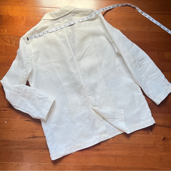 MADEWELL 100% linen blazer jacket - Picture 10 of 14